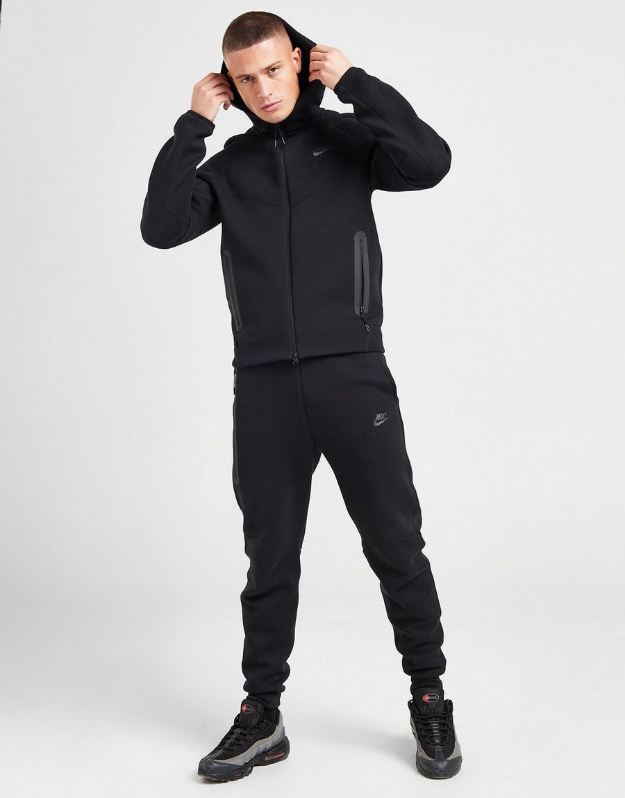 Nike Tech Fleece Full Zip Set |Black