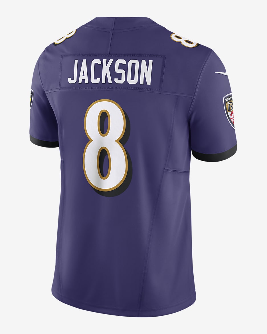 NFL Baltimore Ravens Limited Home Jersey Lamar Jackson #8