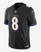NFL Baltimore Ravens Alternate Game Jersey Lamar Jackson #8