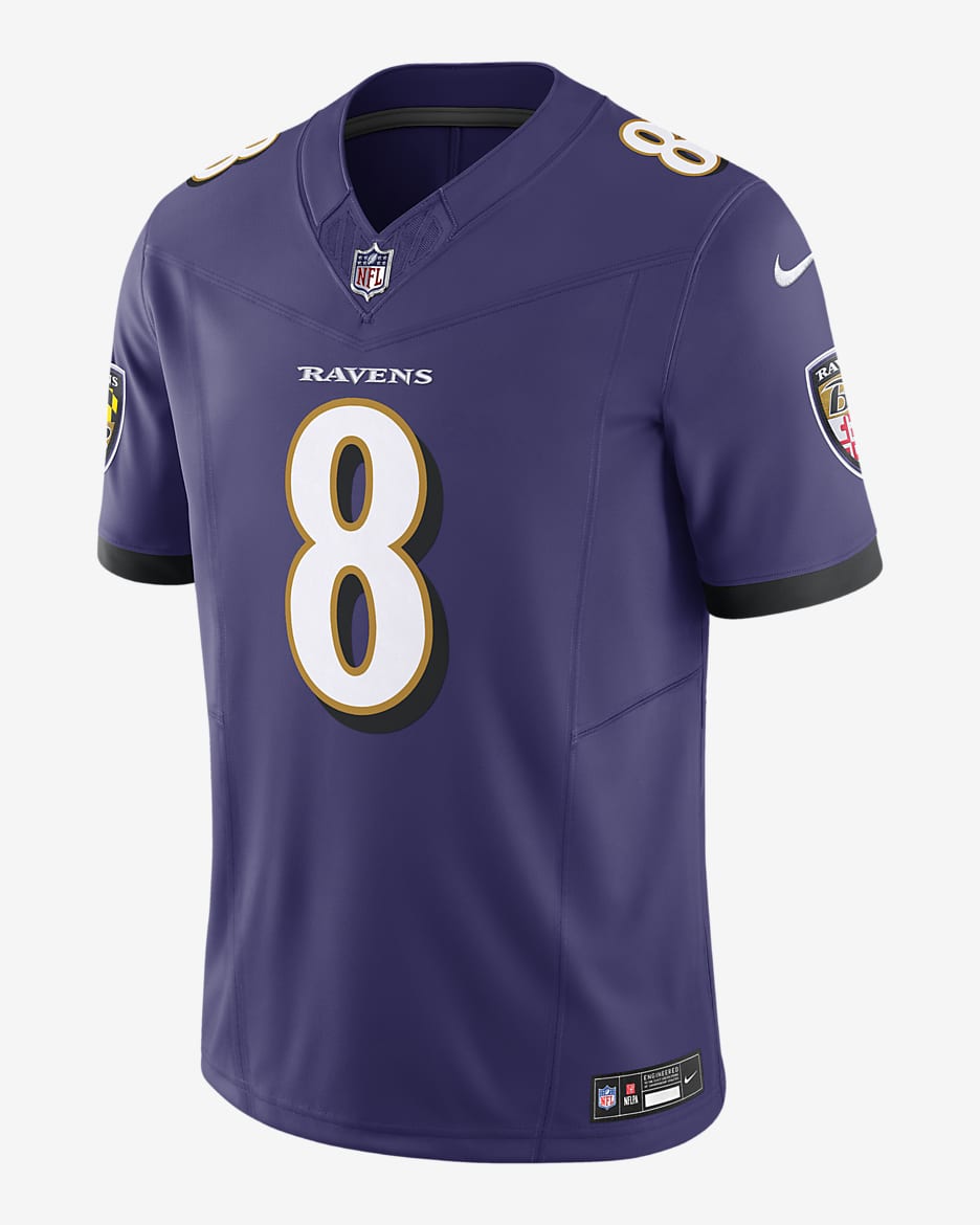 NFL Baltimore Ravens Limited Home Jersey Lamar Jackson #8